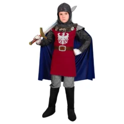 Ridder Rød Børnekostume