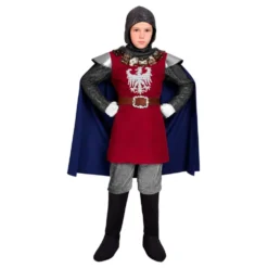 Ridder Rød Børnekostume