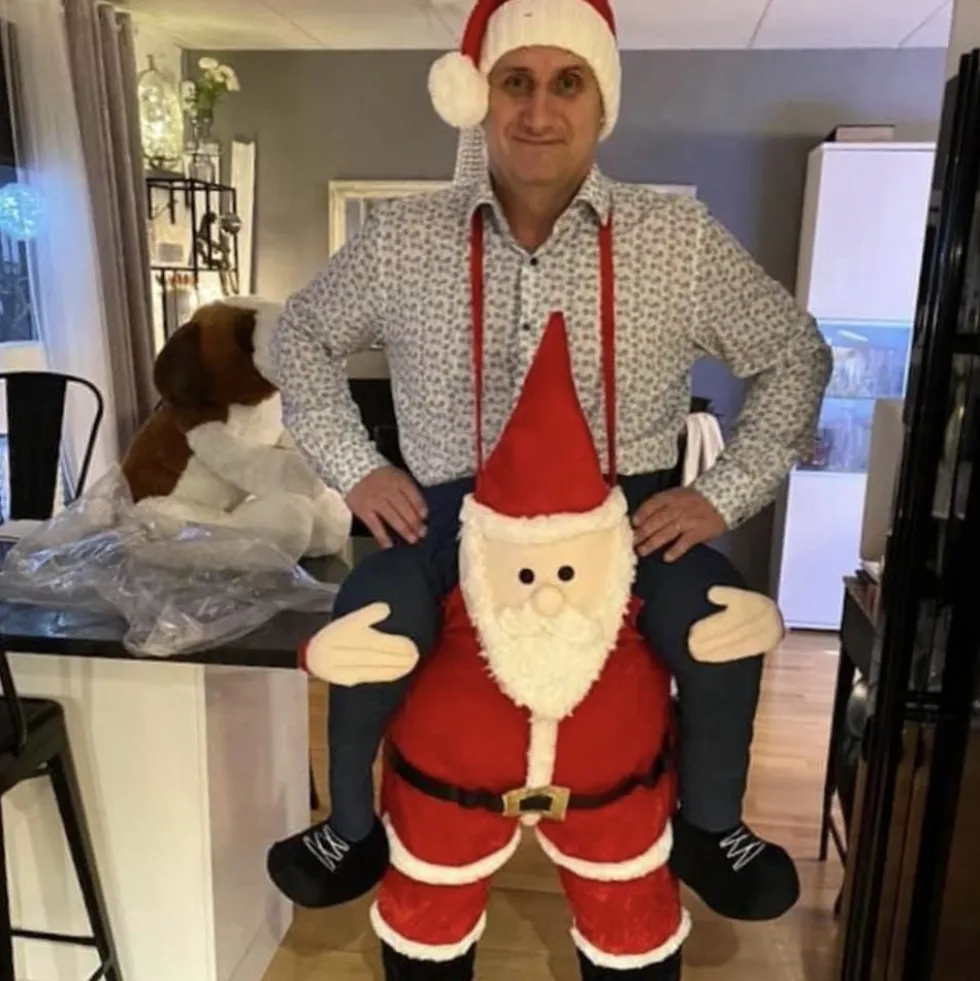 Ridende Julemand Kostume