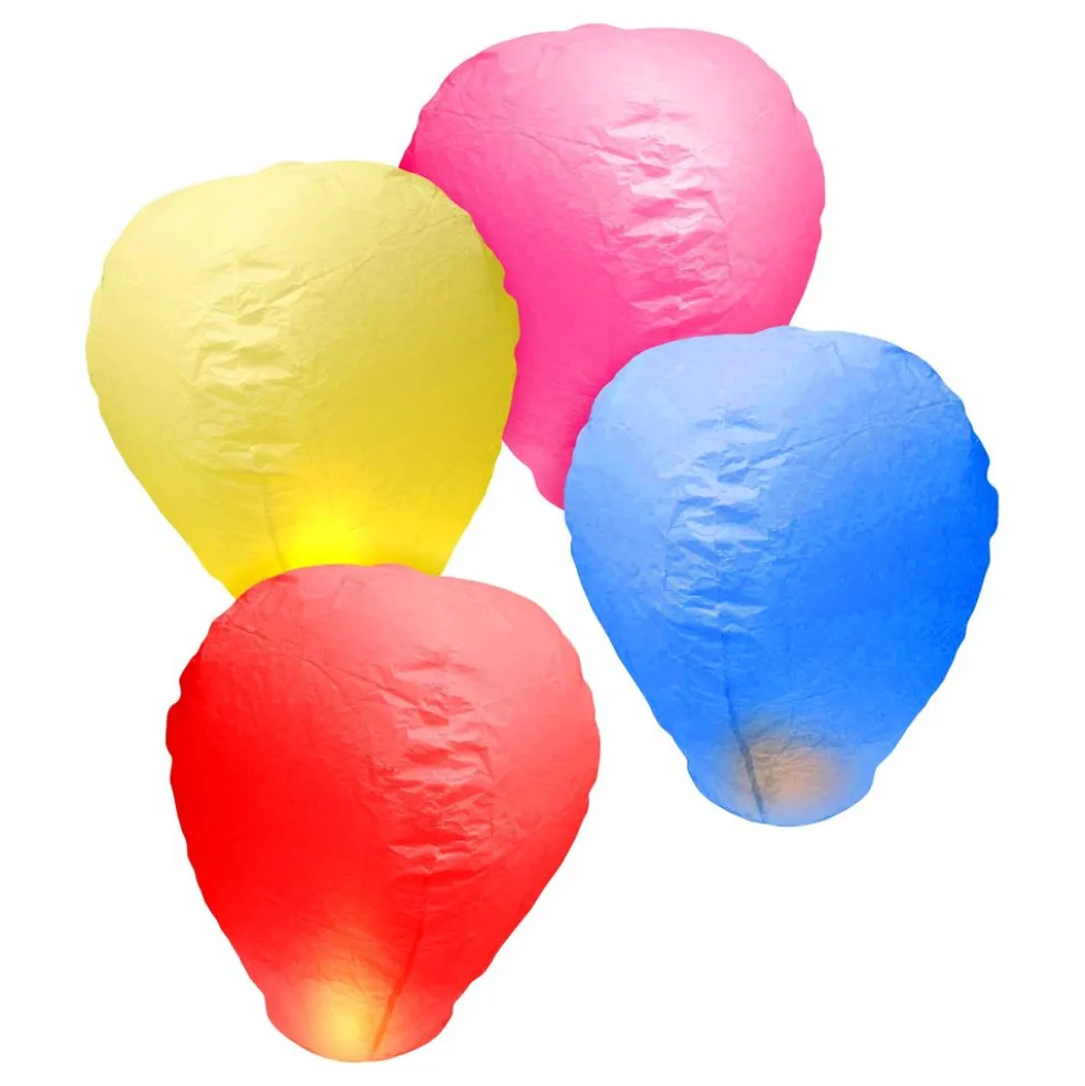 Rislamper Flerfarvede