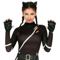 Rivende Kat Sort Kostume