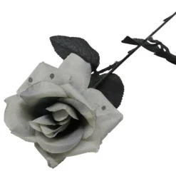 Rose i Plast Grå