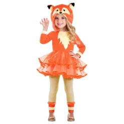Ræv Kjole Børnekostume
