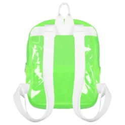 Rygsæk Transparent Neongrøn