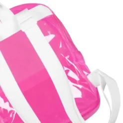 Rygsæk Transparent Neonpink