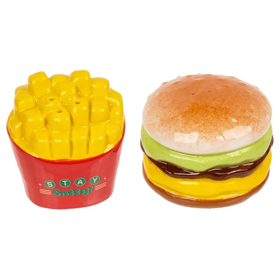 Salt & Peber Burger & Fritter