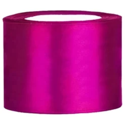 Satinbånd Cerise