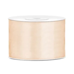 Satinbånd Cream
