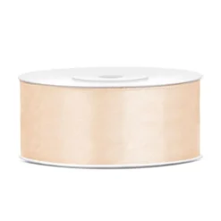 Satinbånd Cream