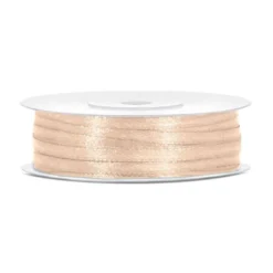 Satinbånd Cream
