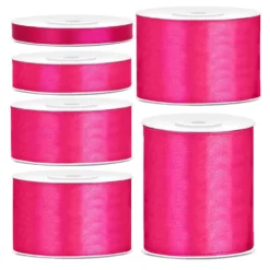Satinbånd Pink