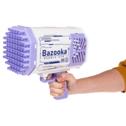 Sæbeboblebazooka med LED