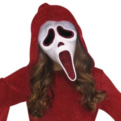 Scream Ghost Face Rød Børnekostume