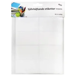 Selvklæbende Etiketter