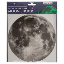 Selvlysende Måne Sticker