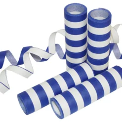 Serpentiner Blå/Hvide
