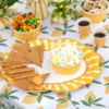 Serveringsbakke Gul/Orange