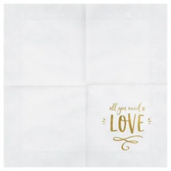 Servietter All You Need Is Love