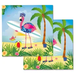 Servietter Cool Flamingo