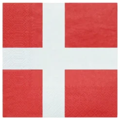 Servietter Dannebrog