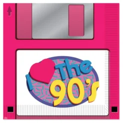 Servietter Diskette 90'erne