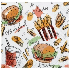 Servietter Fast Food