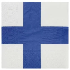 Servietter Finsk Flag