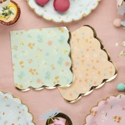Servietter Floral Pastel