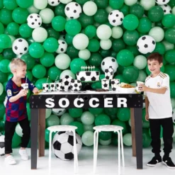 Servietter Fodbold Runde