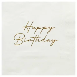 Servietter Happy Birthday