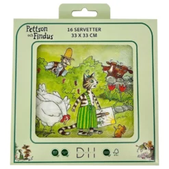 Servietter Hønsene Pettson & Findus