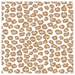 Servietter Leopard