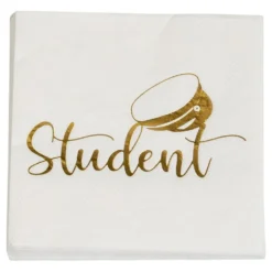 Servietter "Student" Guld