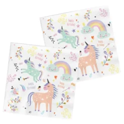 Servietter Unicorns & Rainbows