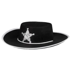 Sheriffhat Sort til Børn