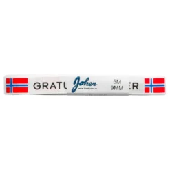 Silkebånd "Gratulerer" Norske Flag