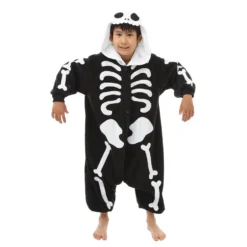 Skelet Børnekigurumi