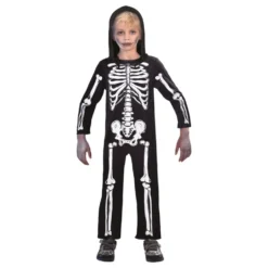 Skelet Børnekostume