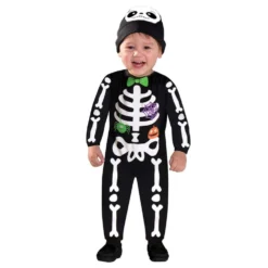 Skelet Jumpsuit Babykostume