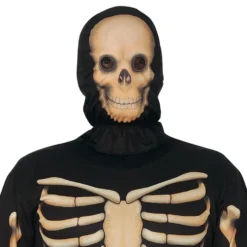 Skelet med Penis Kostume
