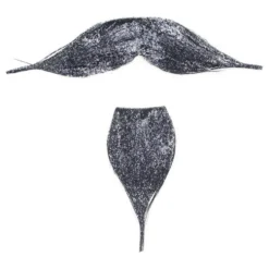 Skæg & Moustage Sølv