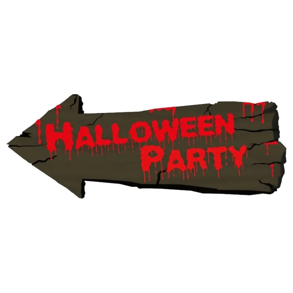 Skilt Halloween Party