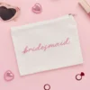 Sminkpung Bridesmaid Lyserød