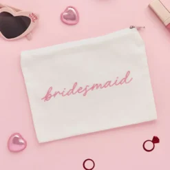 Sminkpung Bridesmaid Lyserød