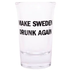 Snapseglas med Tekst