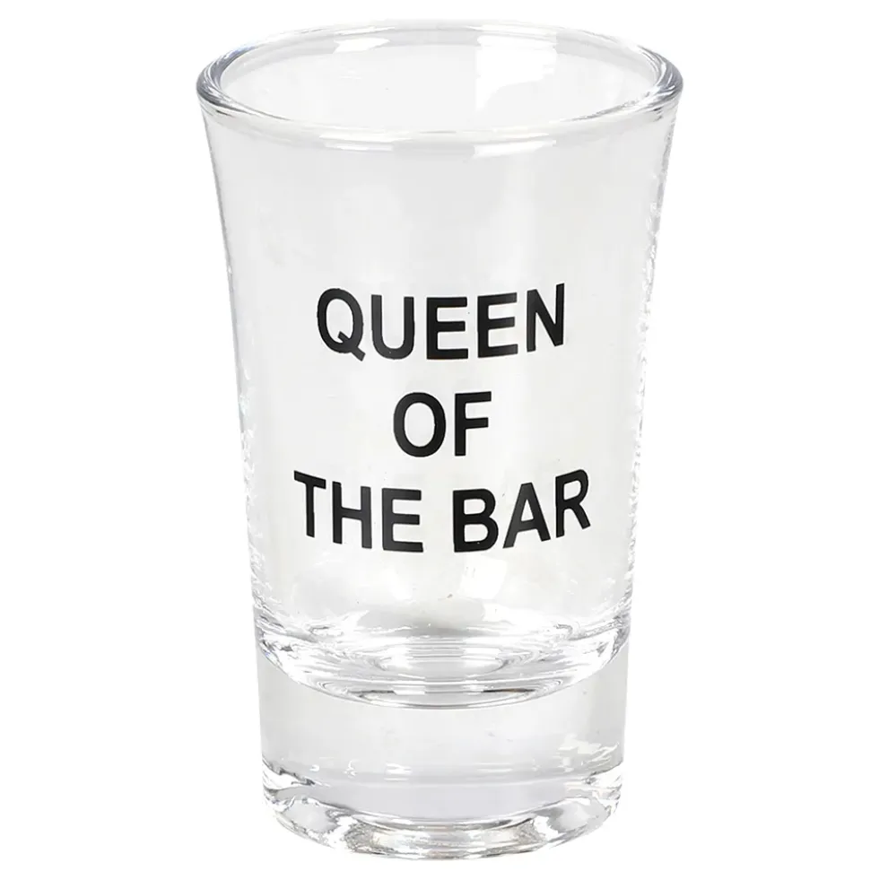 Snapseglas Queen of the Bar