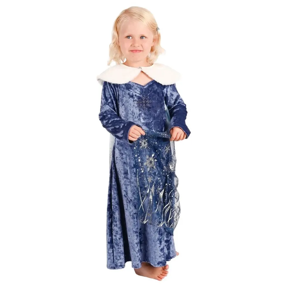 Snedronning Kjole Børnekostume