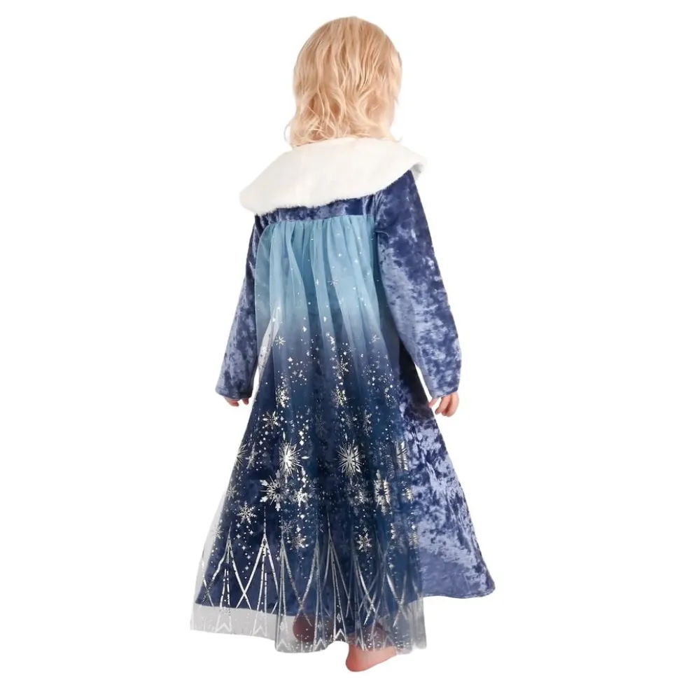 Snedronning Kjole Børnekostume