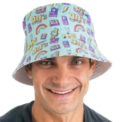 Solhat 90's Blå