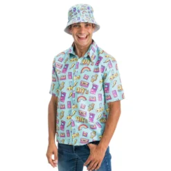 Solhat 90's Blå